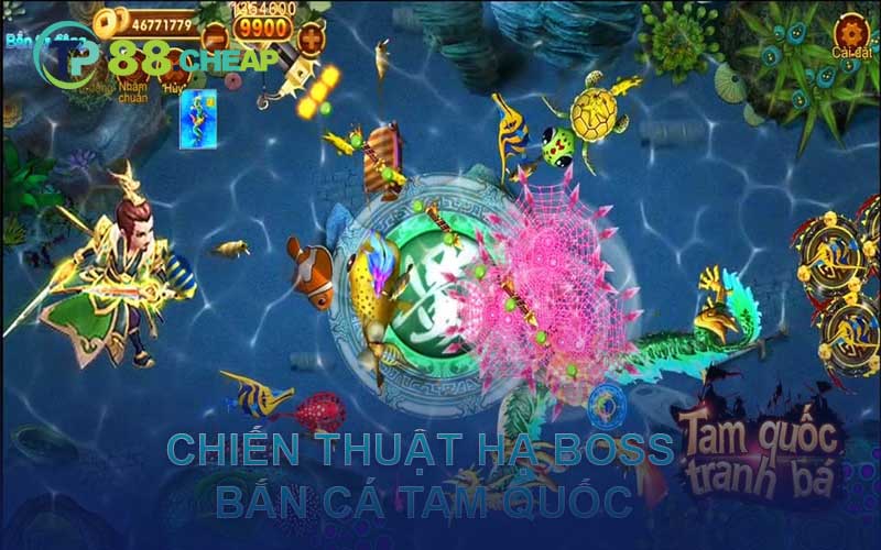 chiến thuật hạ boss bắn cá tam quốc