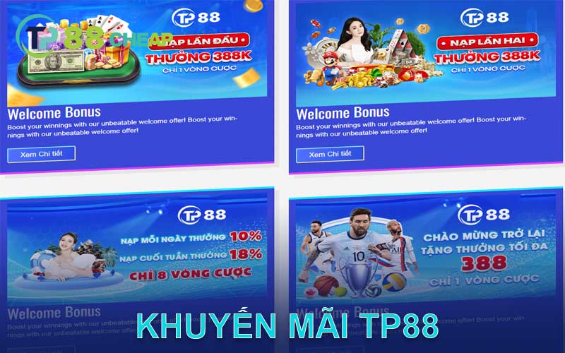 chương trình khuyến mãi Tp88